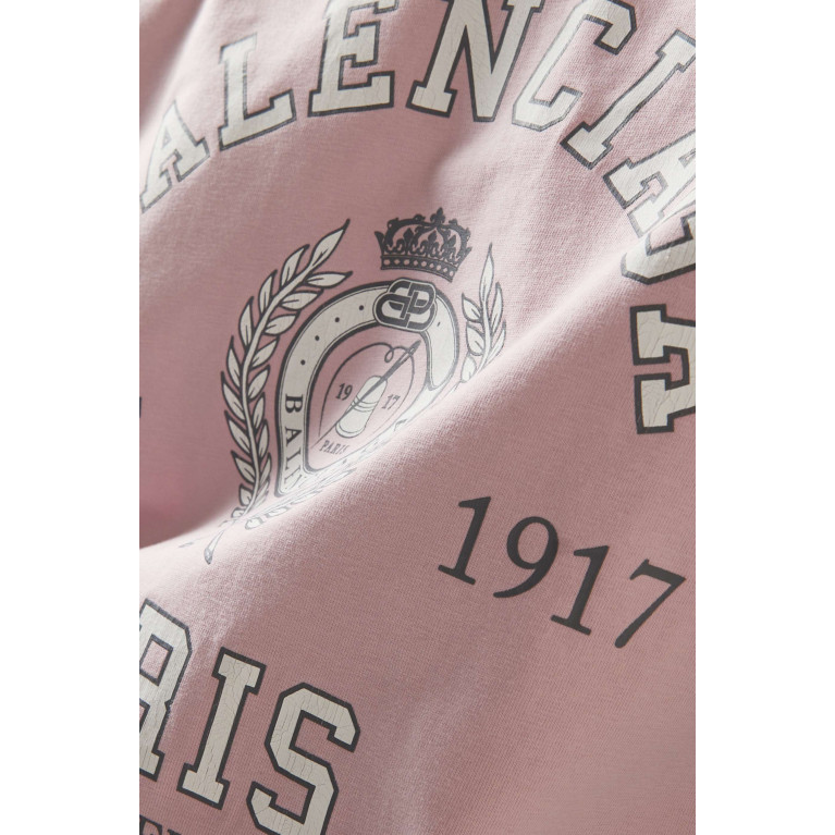 Balenciaga - College 1917 Medium-fit T-shirt in Cotton-jersey