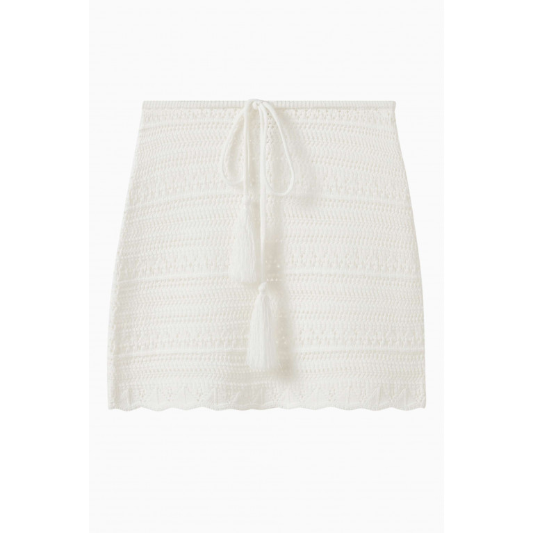 PQ Swim - Claire Crochet Mini Skirt