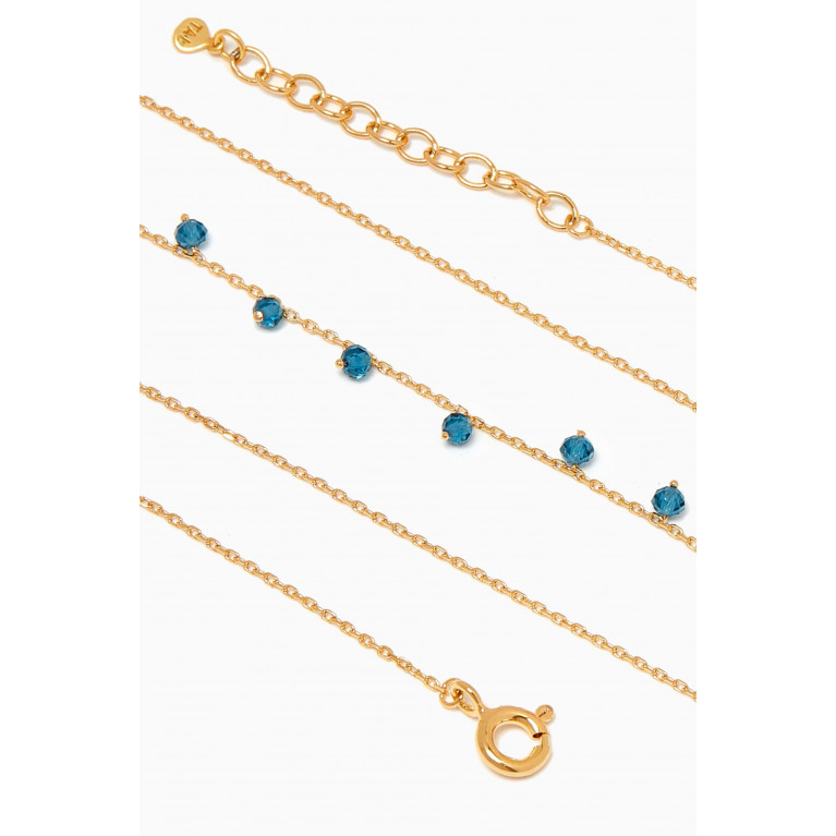 Tai Jewelry - Delicate Charm Necklace in Gold-plated Brass