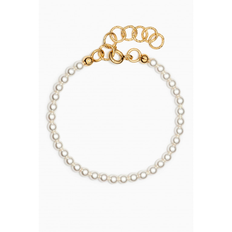Tai Jewelry - Pearl Bracelet in Gold-vermeil