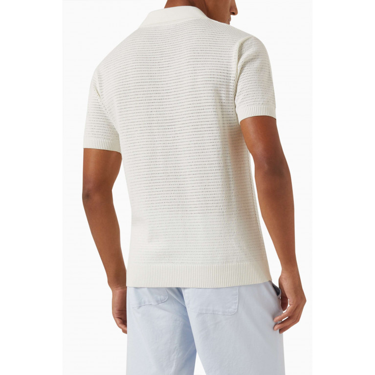 Frescobol Carioca - Clemente Polo Shirt in Cotton-knit