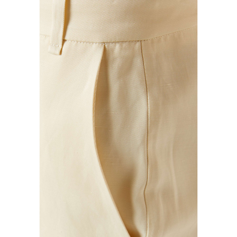 BAQA - High-waist Flared Pants in Viscose-blend
