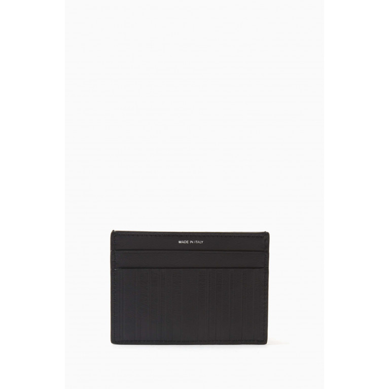 Paul Smith - Shadow Stripe Credit Card Holder in Leather