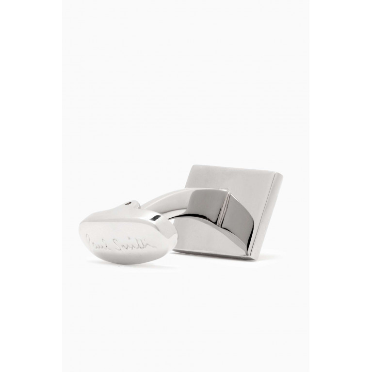 Paul Smith - Etched Logo Cufflinks in Metal