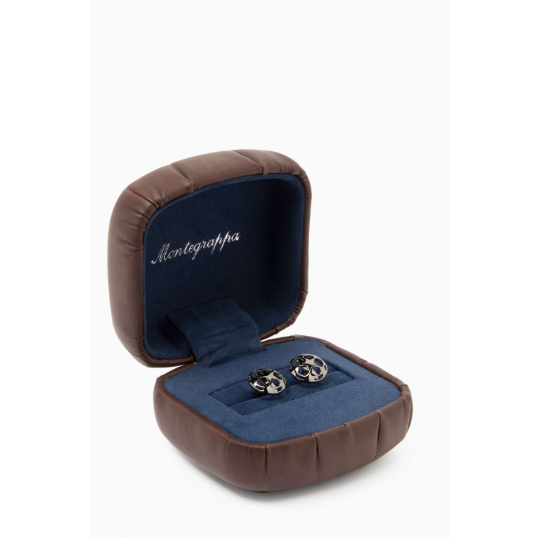 Montegrappa - UEFA Champions League Cufflinks in IP Stainless Steel