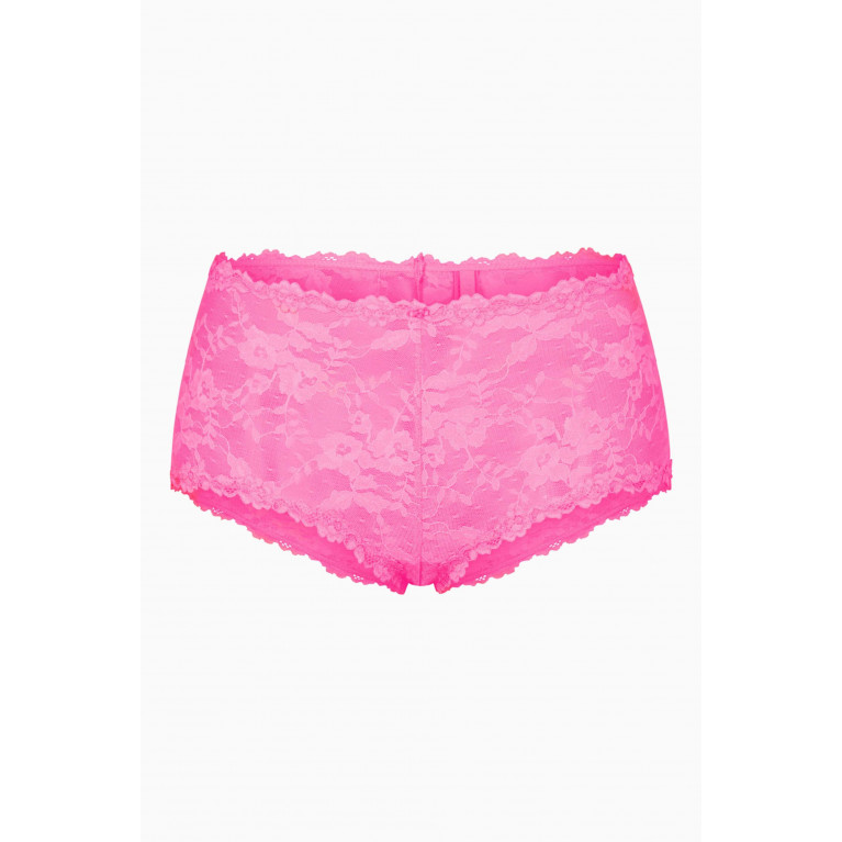 SKIMS - Stretch Lace Short Pink