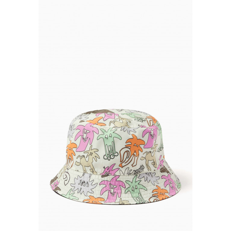Palm Angels - Sketchy Reversible Bucket Hat in Nylon