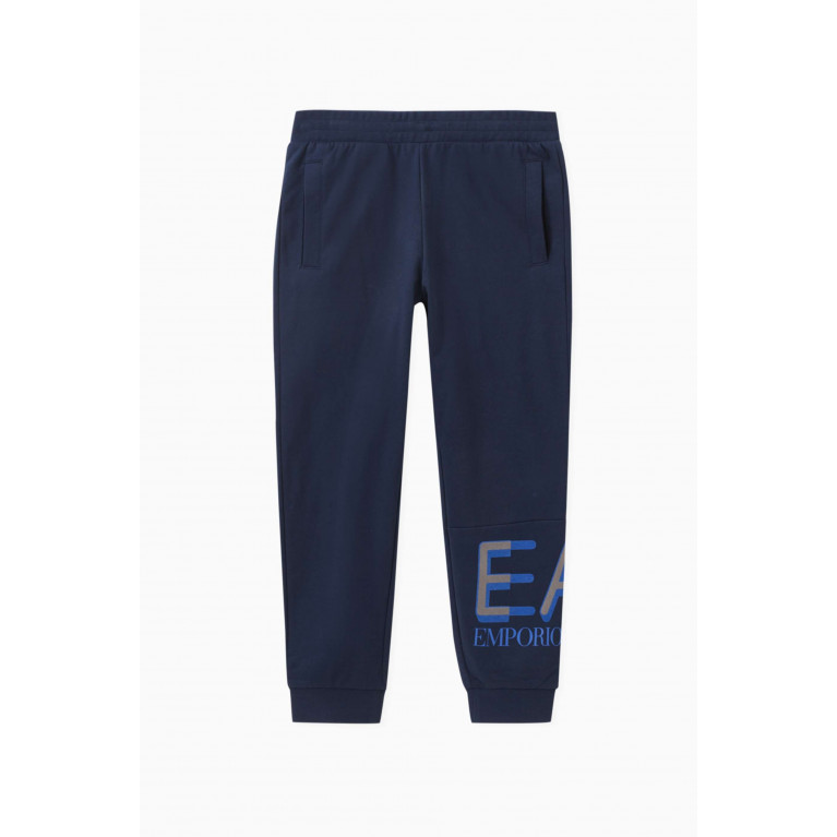 Emporio Armani - Logo-print Sweatpants in Cotton