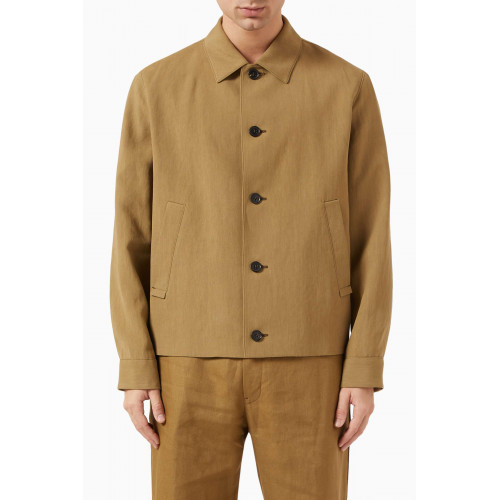Zegna - Button-down Chore Jacket in Linen