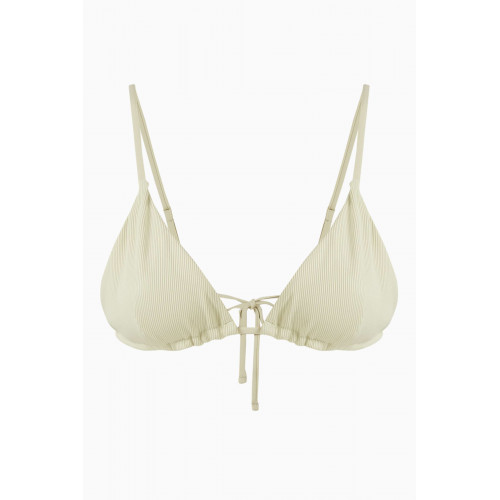 Kith - Lucia II Ribbed Triangle Bikini Top
