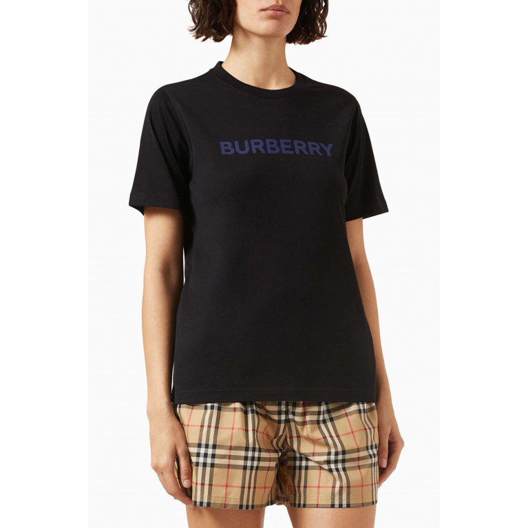 Burberry - Logo Print T-shirt in Cotton