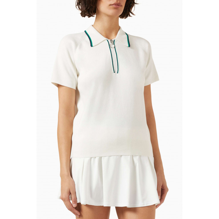 The Upside - Topspin Shae Polo Shirt in Organic Cotton-knit