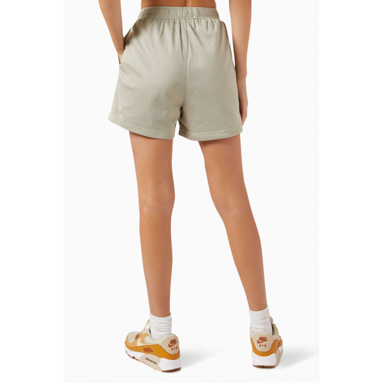 Kith - Rayne Mesh Shorts in Interlock Cotton Grey