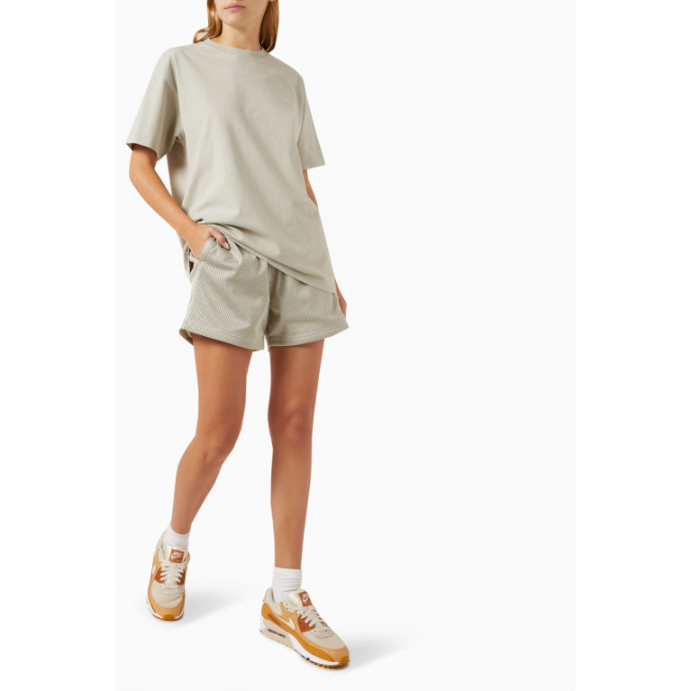 Kith - Rayne Mesh Shorts in Interlock Cotton Grey