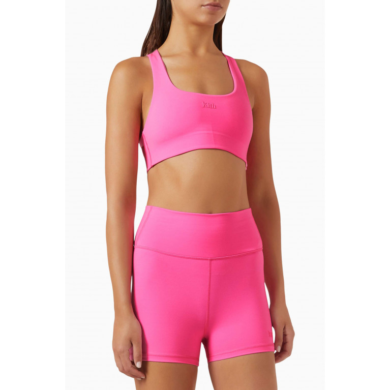 Kith - Alex Sports Bra in Stretch-nylon Pink