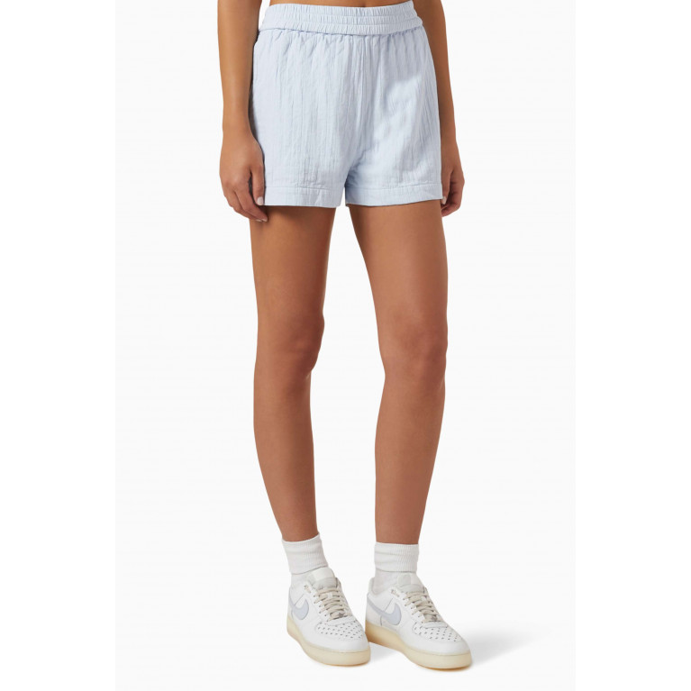 Kith - Erika Quilted Shorts Blue