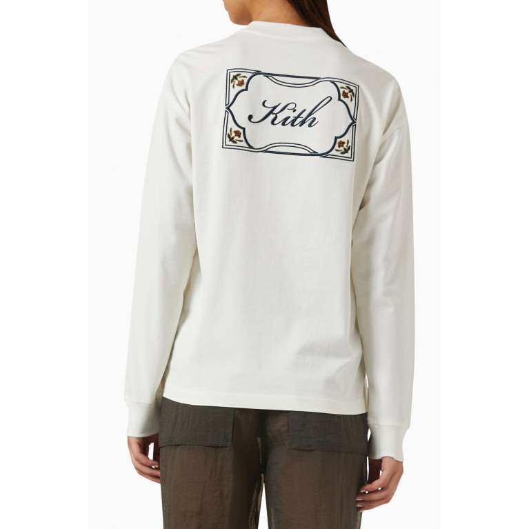 Kith - Oversized Sonoma Ornamental Script T-shirt in Cotton
