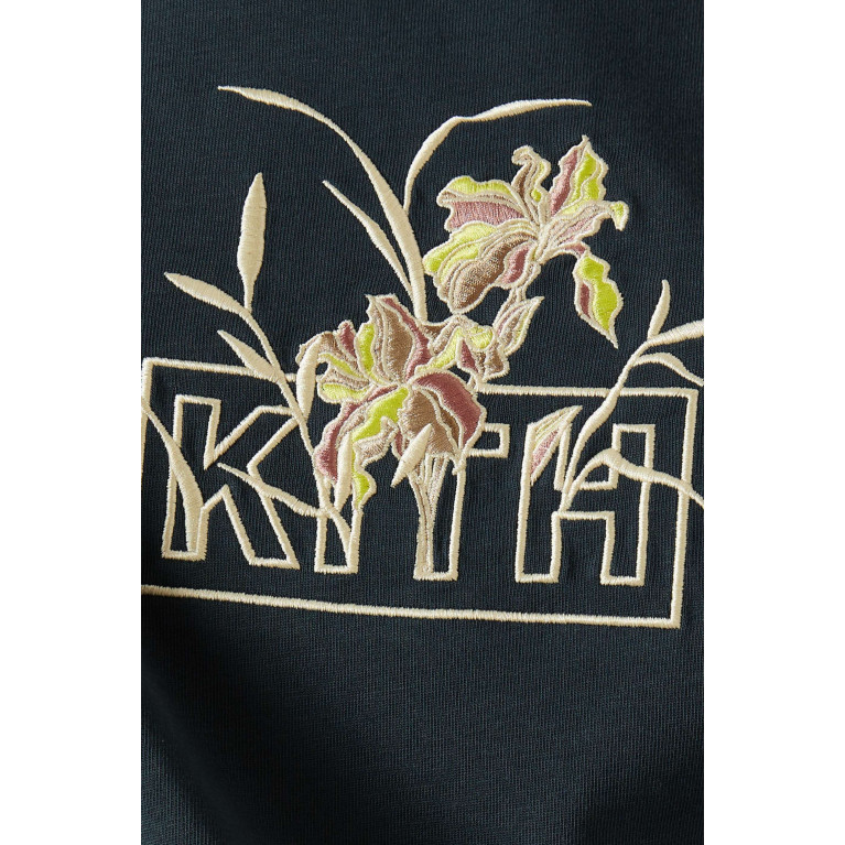 Kith - Iris Box Logo Vintage T-shirt in Cotton-jersey