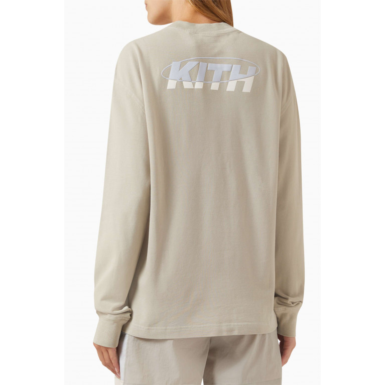 Kith - Orbit Sonoma T-shirt in Piqué-jersey Grey