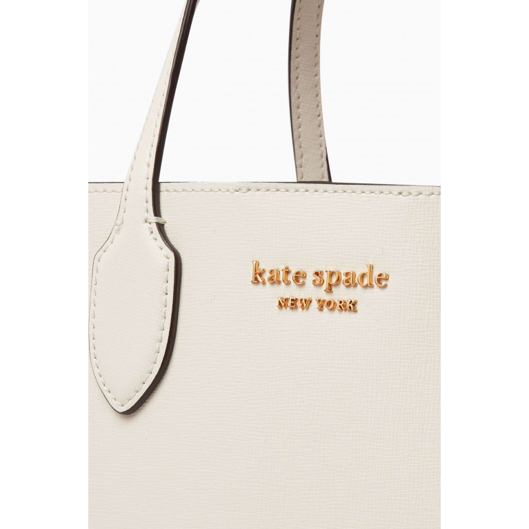 Kate Spade New York - Medium Bleecker Crossbody Tote Bag in Leather Neutral