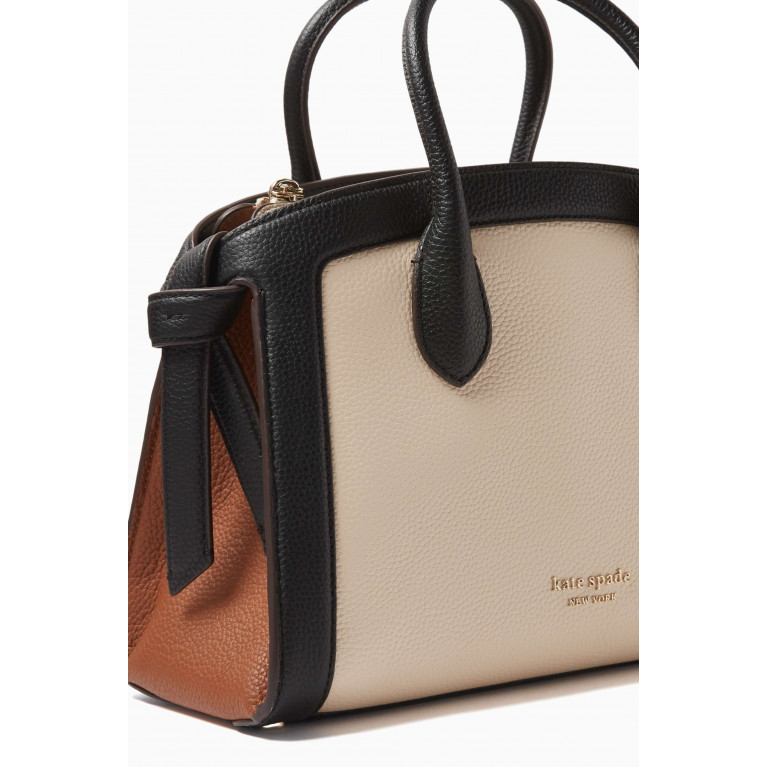 Kate Spade New York - Medium Knott Satchel Bag in Leather