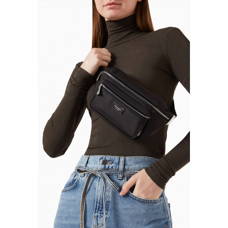 Kate Spade New York - Small Icon Belt Bag in Nylon