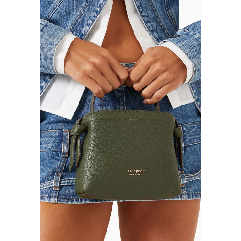 Kate Spade New York - Mini Knott Crossbody Bag in Leather