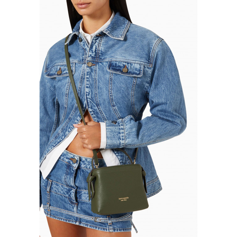 Kate Spade New York - Mini Knott Crossbody Bag in Leather