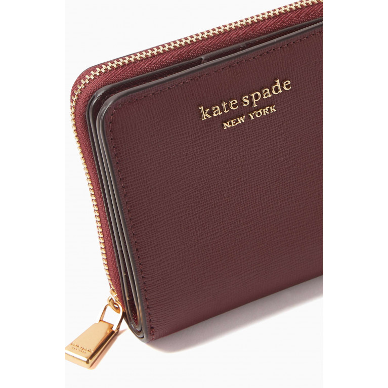 Kate Spade New York - Small Morgan Compact Wallet in Leather
