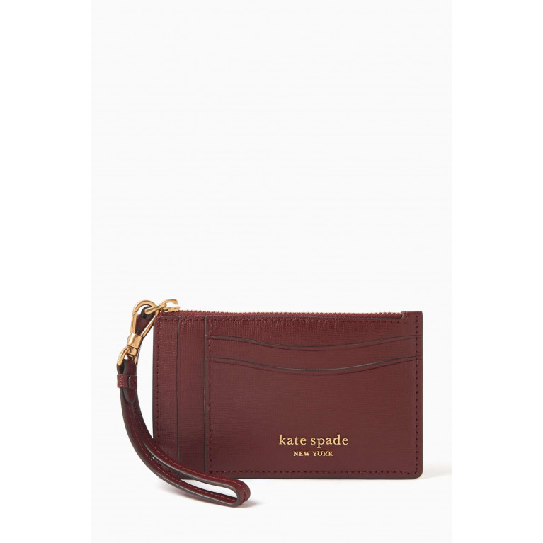 Kate Spade New York - Morgan Card Case Wristlet in Leather