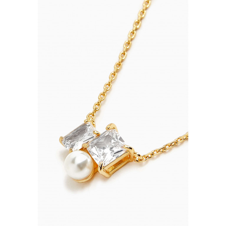 Kate Spade New York - Victoria Pearl & Crystal Necklace