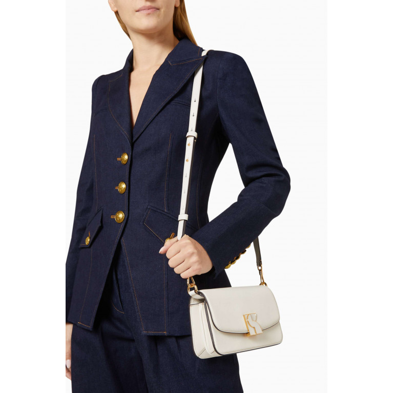 Kate Spade New York - Small Dakota Crossbody Bag in Leather Neutral