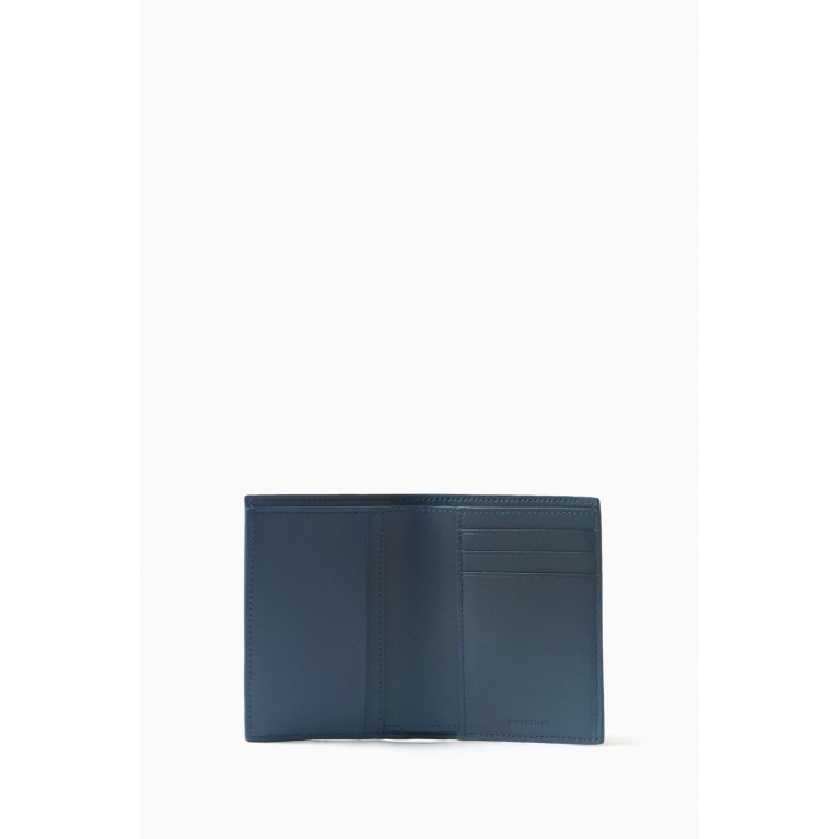 Balenciaga - Cash Vertical Bifolded Wallet in Grained Calfskin