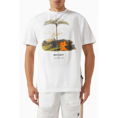 Palm Angels - Enzo From The Tropics T-shirt in Cotton-jersey