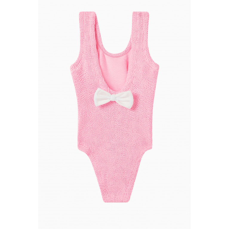 Hunza G - Alva One-piece Swimsuit Pink