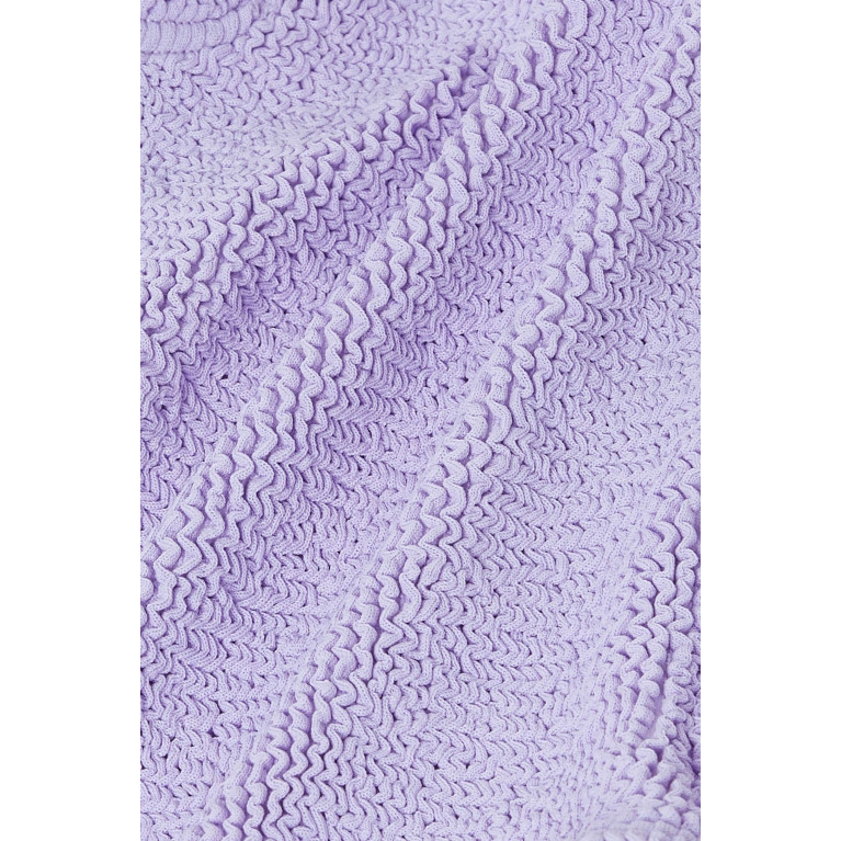 Hunza G - Classic One-piece Swimsuit Purple