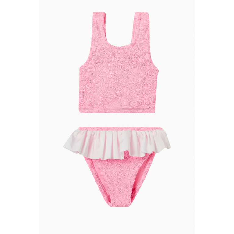 Hunza G - Olive Bikini Set Pink