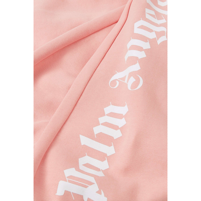 Palm Angels - Logo-print Sweatpants in Cotton Pink