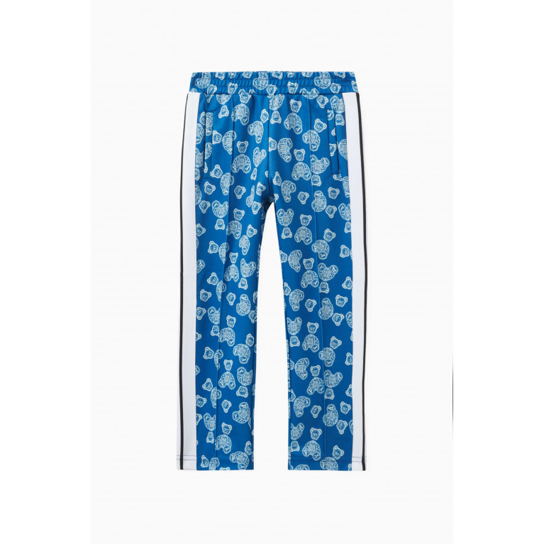 Palm Angels - Teddy-print Sweatpants in Cotton
