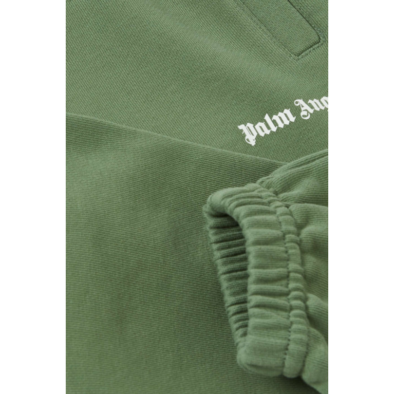 Palm Angels - Logo Print Sweatpants in Cotton
