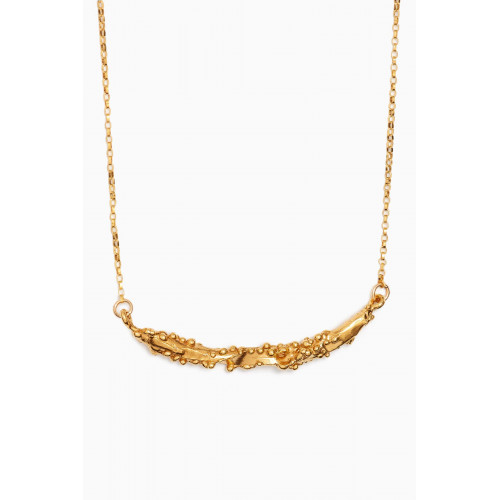 Alighieri - The Bewitching Constellation Necklace in 24kt gold-plated bronze