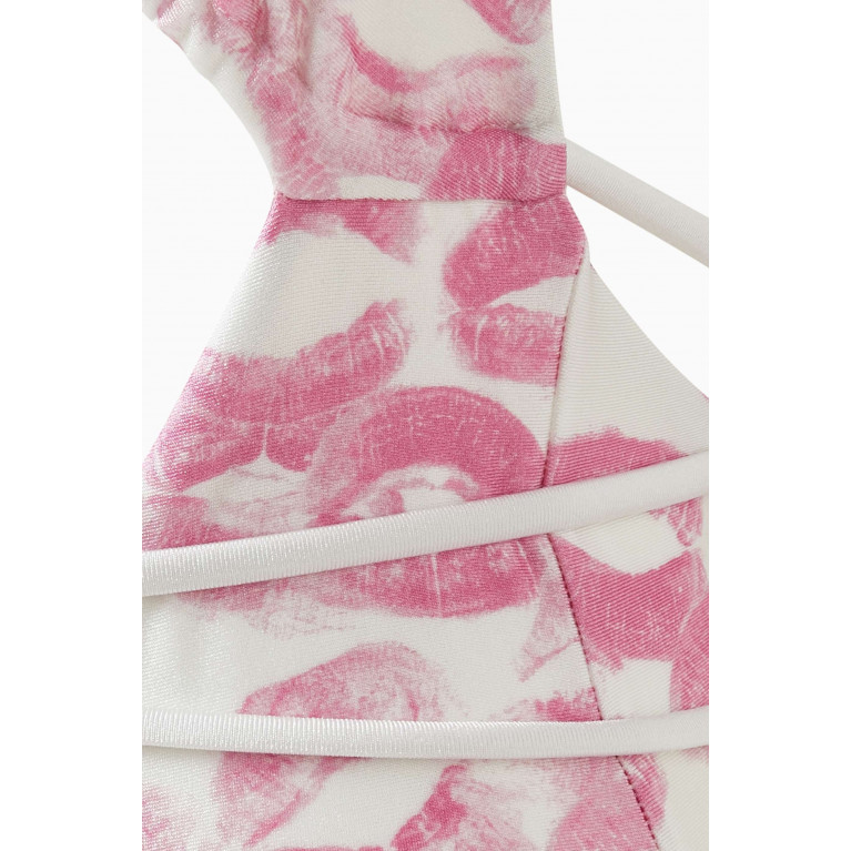 Frankies Bikinis - x Sydney Sweeney Gemma Wrap One-piece Swimsuit Pink