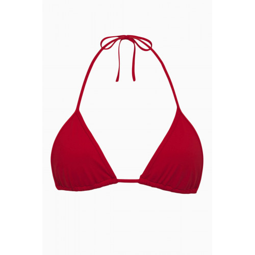 Frankies Bikinis - x Pamela Anderson Zeus Bikini Top Red