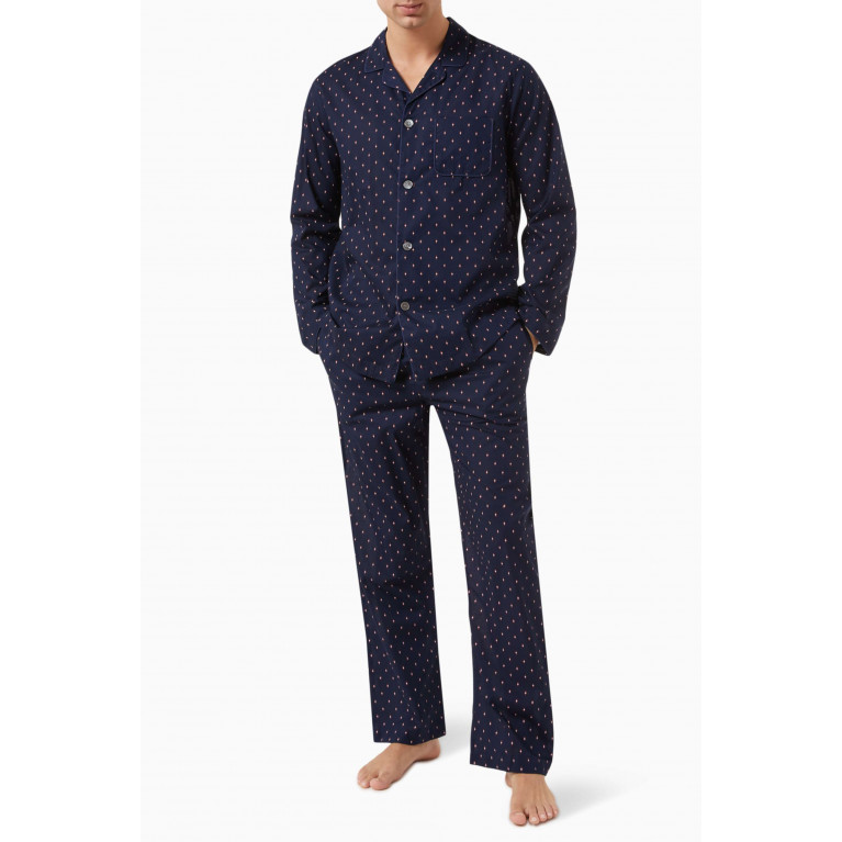Derek Rose - Nelson Pyjama Set in Cotton