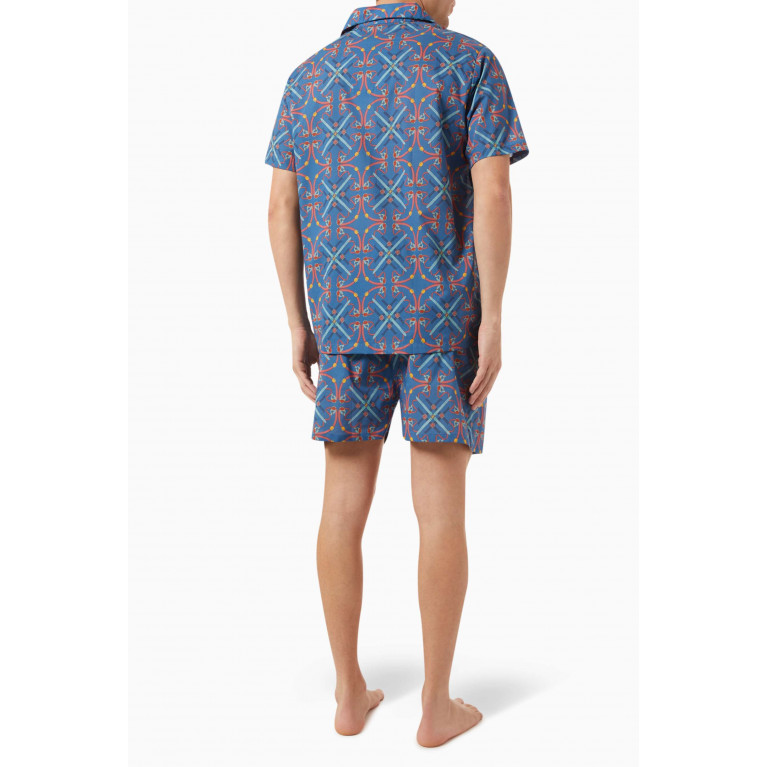 Derek Rose - Ledbury Pyjama Set in Cotton