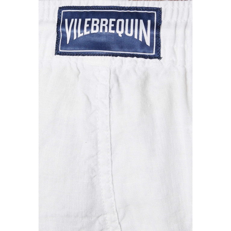 Vilebrequin - Baie Cargo Shorts in Linen White