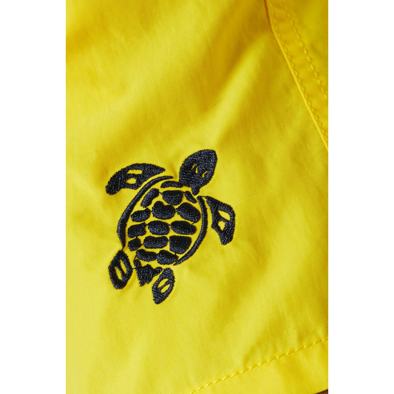 Vilebrequin - Bicolor Swim Shorts in Polyamide Yellow
