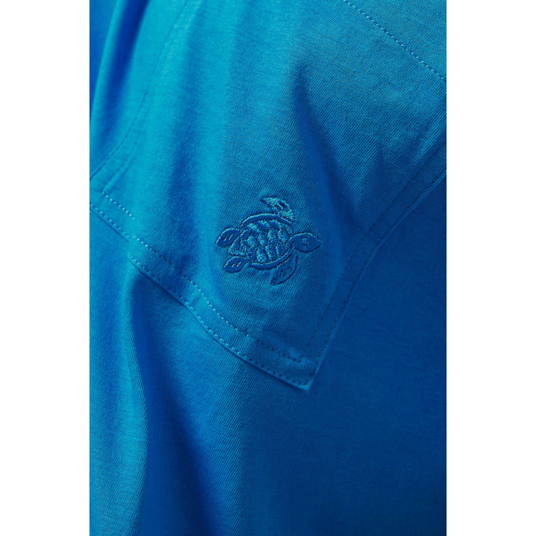 Vilebrequin - Titus T-shirt in Organic Cotton-jersey Blue