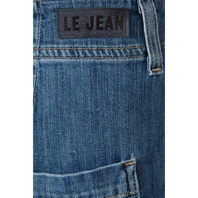 Le Jean - Goldie Cargo Pants in Denim