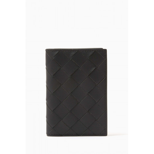 Bottega Veneta - Flap Card Case in Intrecciato Leather